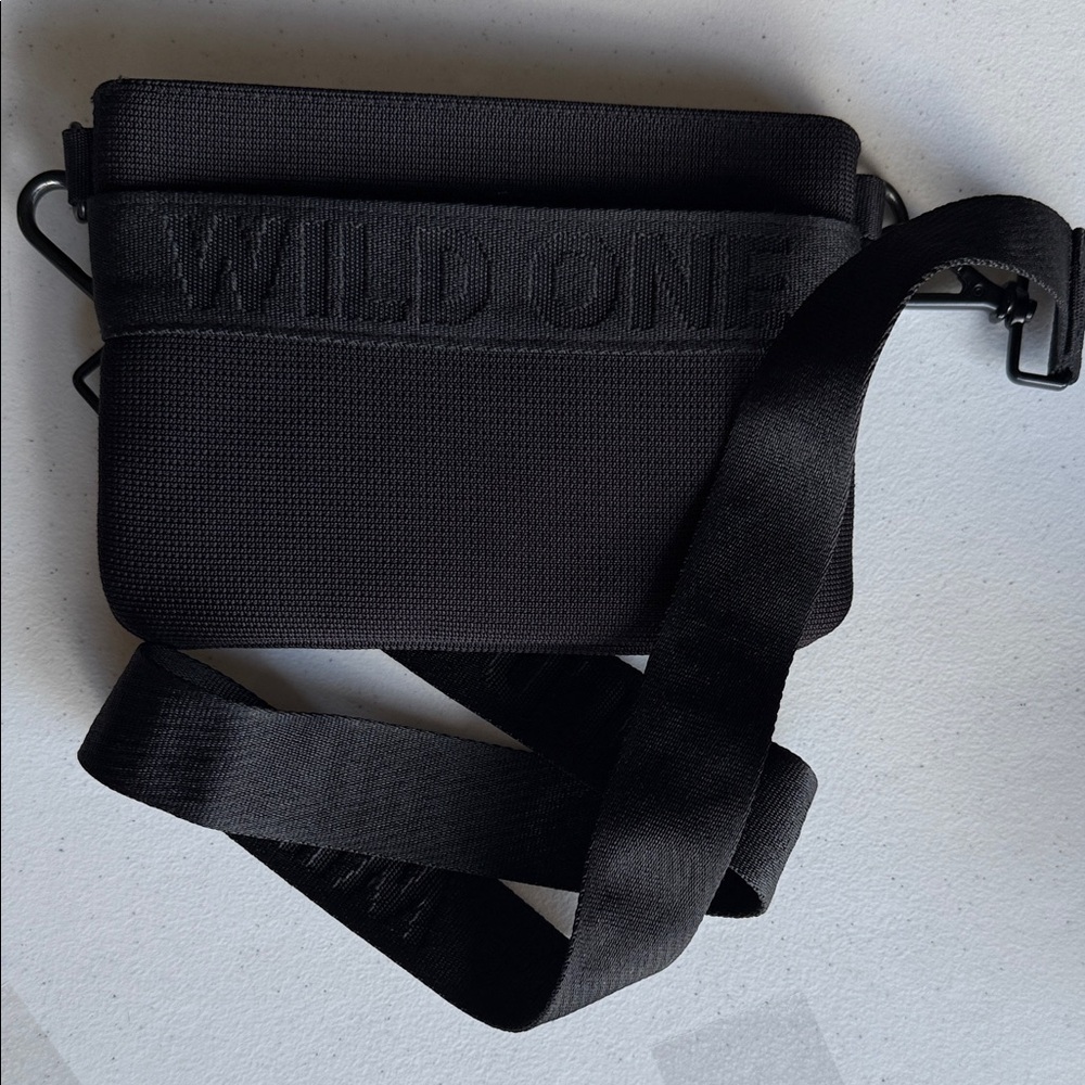Wild One Black Satchel Bag
